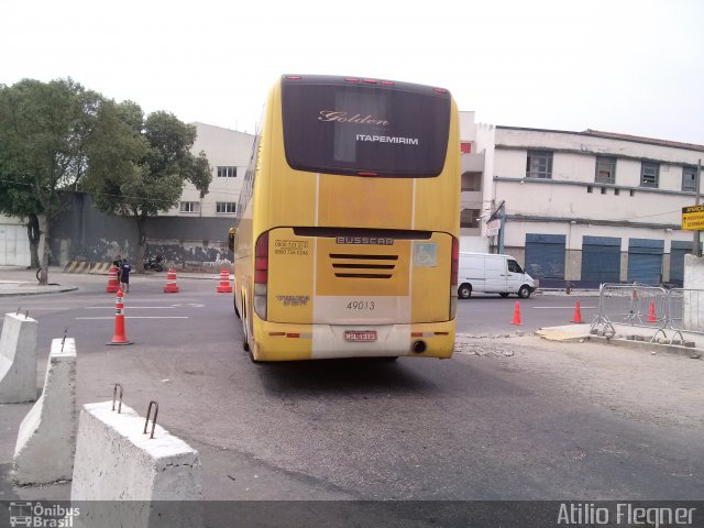 Viação Itapemirim 49013 na cidade de Rio de Janeiro, Rio de Janeiro, Brasil, por Atilio Flegner. Número da foto: #2372533.