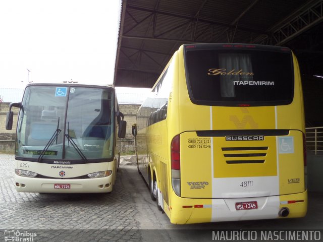 Viação Itapemirim 48111 na cidade de Belo Horizonte, Minas Gerais, Brasil, por Maurício Nascimento. Número da foto: #2373948.