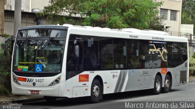 Metra - Sistema Metropolitano de Transporte 5427 na cidade de São Bernardo do Campo, São Paulo, Brasil, por Marco Antonio da Silva. ID da foto: 2372388.