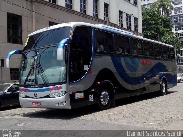 Mitur Turismo e Transportadora Turística 8070 na cidade de Santos, São Paulo, Brasil, por Daniel Santos Sardi. Número da foto: #2372496.