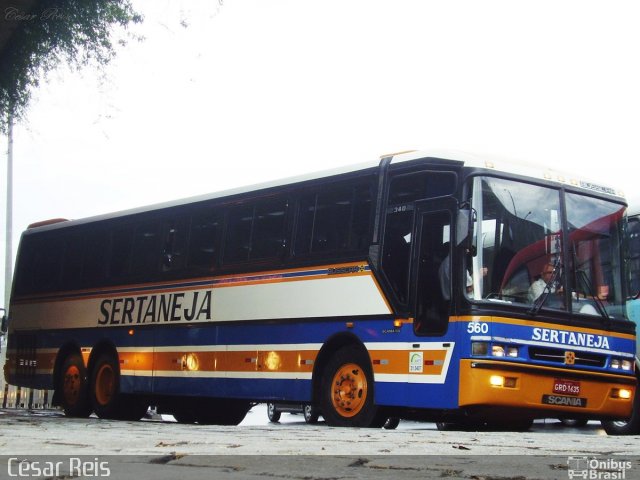 Viação Sertaneja 560 na cidade de Belo Horizonte, Minas Gerais, Brasil, por César Ônibus. ID da foto: 2375070.