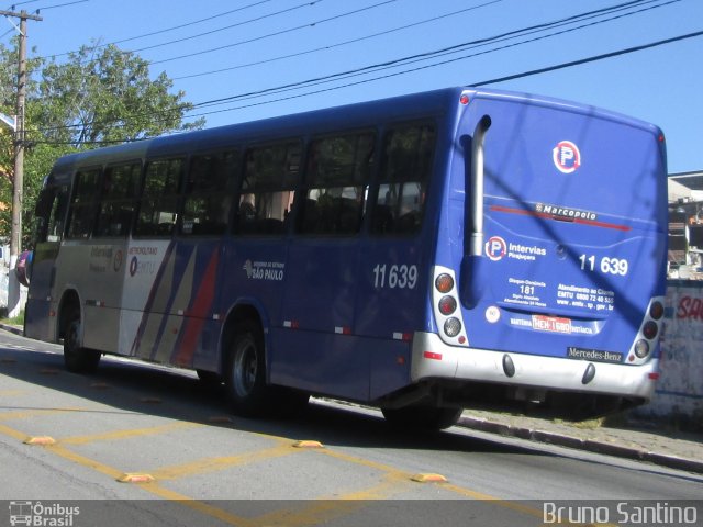 Viação Pirajuçara 11.639 na cidade de Taboão da Serra, São Paulo, Brasil, por Bruno Santino. ID da foto: 2375130.