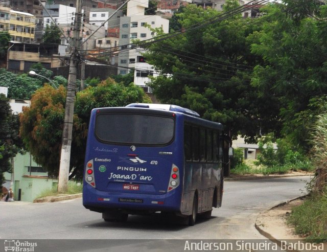 Viação Joana D´arc 470 na cidade de Colatina, Espírito Santo, Brasil, por Anderson Siqueira Barbosa. ID da foto: 2374312.