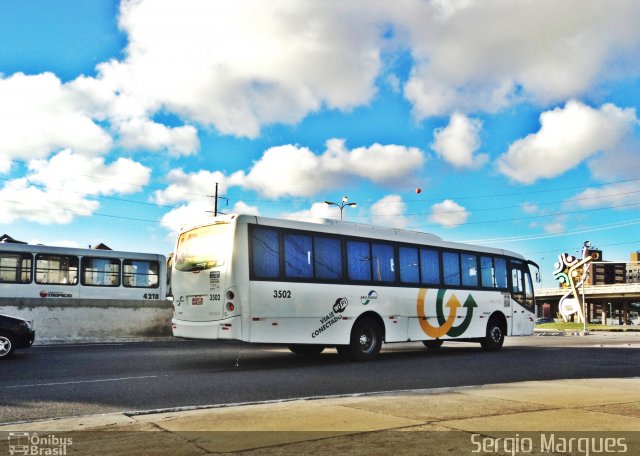 Viação São Pedro 3502 na cidade de Aracaju, Sergipe, Brasil, por Sergio Marques . Número da foto: #2375053.