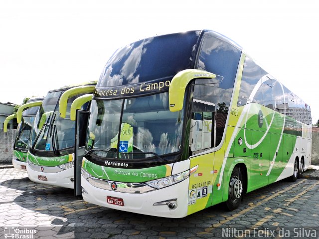 Expresso Princesa dos Campos 6330 na cidade de Curitiba, Paraná, Brasil, por Nilton Félix da Silva. ID da foto: 2342538.