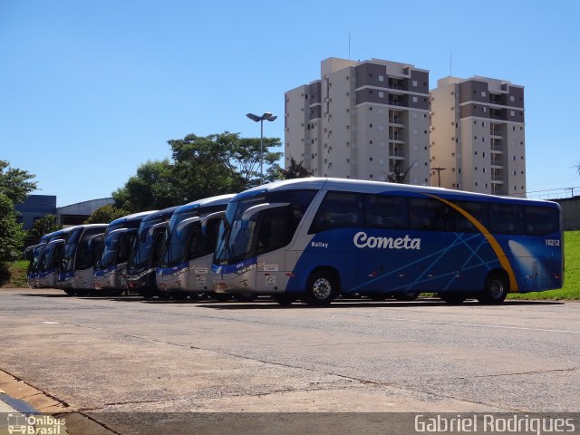 Viação Cometa 10212 na cidade de São José do Rio Preto, São Paulo, Brasil, por Gabriel Rodrigues. ID da foto: 2343640.