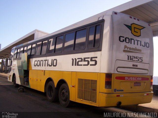 Empresa Gontijo de Transportes 11255 na cidade de Belo Horizonte, Minas Gerais, Brasil, por Maurício Nascimento. ID da foto: 2343696.