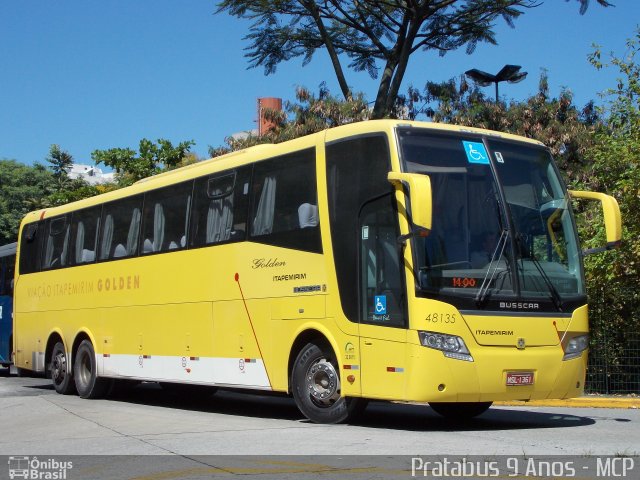 Viação Itapemirim 48135 na cidade de São Paulo, São Paulo, Brasil, por Cristiano Soares da Silva. Número da foto: #2342200.