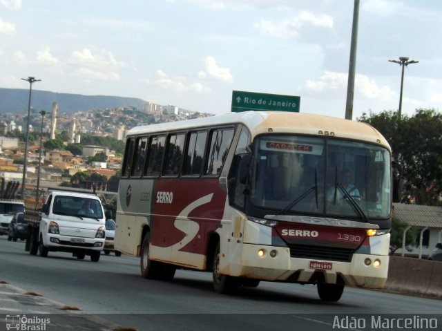 Viação Serro 1330 na cidade de Belo Horizonte, Minas Gerais, Brasil, por Adão Raimundo Marcelino. ID da foto: 2376907.