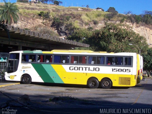 Empresa Gontijo de Transportes 15805 na cidade de Belo Horizonte, Minas Gerais, Brasil, por Maurício Nascimento. ID da foto: 2376718.