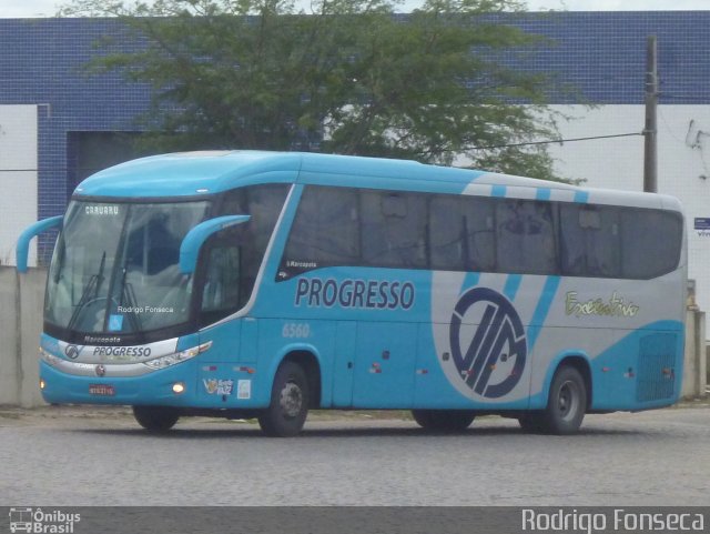 Auto Viação Progresso 6560 na cidade de Caruaru, Pernambuco, Brasil, por Rodrigo Fonseca. Número da foto: #2376746.