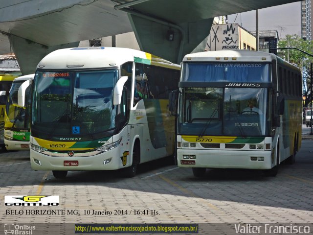 Empresa Gontijo de Transportes 15770 na cidade de Belo Horizonte, Minas Gerais, Brasil, por Valter Francisco. ID da foto: 2376389.