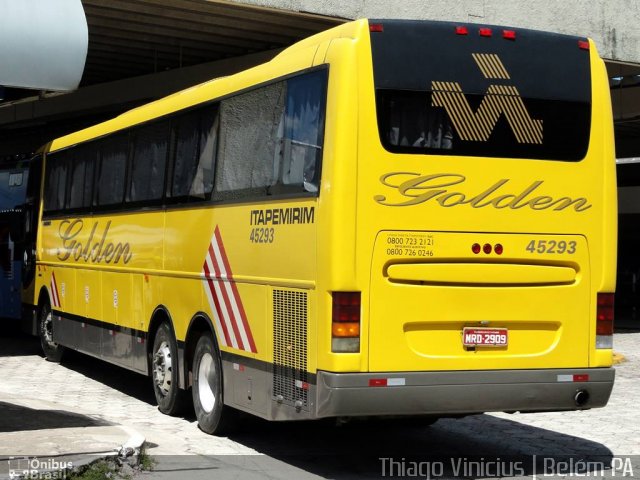 Viação Itapemirim 45293 na cidade de Belém, Pará, Brasil, por Thiago Vinicius. Número da foto: #2376658.
