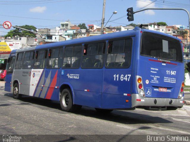 Viação Pirajuçara 11.647 na cidade de Embu das Artes, São Paulo, Brasil, por Bruno Santino. Número da foto: #2376438.
