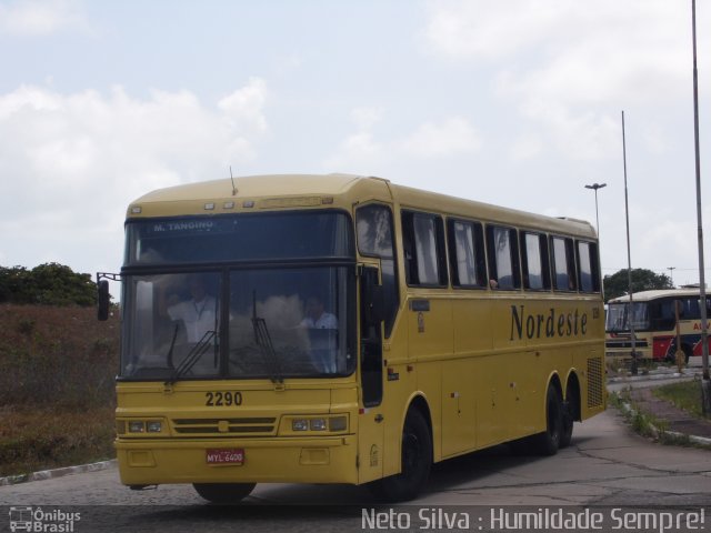 Viação Nordeste 2290 na cidade de Natal, Rio Grande do Norte, Brasil, por Neto Silva. Número da foto: #2375783.