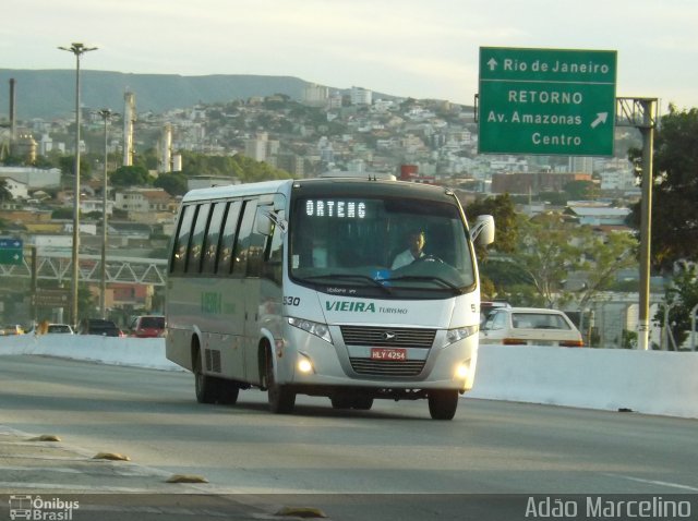 Trans Vieira Turístico 530 na cidade de Belo Horizonte, Minas Gerais, Brasil, por Adão Raimundo Marcelino. ID da foto: 2378744.