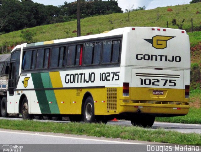 Empresa Gontijo de Transportes 10275 na cidade de Três Corações, Minas Gerais, Brasil, por Douglas Mariano. ID da foto: 2377738.