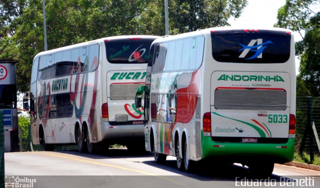 Empresa de Transportes Andorinha 5033 na cidade de Campo Grande, Mato Grosso do Sul, Brasil, por Eduardo Benetti . Número da foto: #2377335.