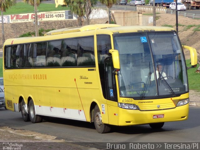 Viação Itapemirim 45603 na cidade de Teresina, Piauí, Brasil, por Bruno  Roberto. Número da foto: #2378573.