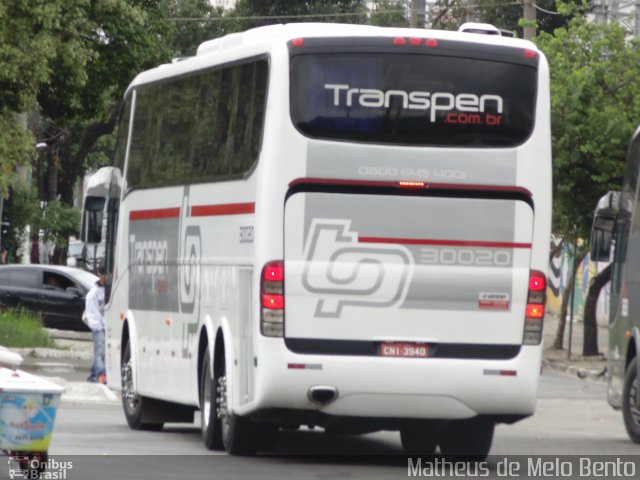 Transpen Transporte Coletivo e Encomendas 30020 na cidade de São Paulo, São Paulo, Brasil, por Matheus de Melo Bento. Número da foto: #2377788.