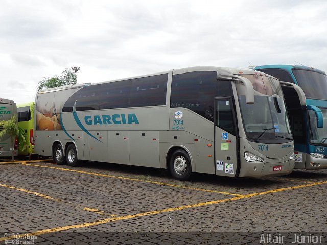 Viação Garcia 7014 na cidade de Londrina, Paraná, Brasil, por Altair Júnior. Número da foto: #2379761.