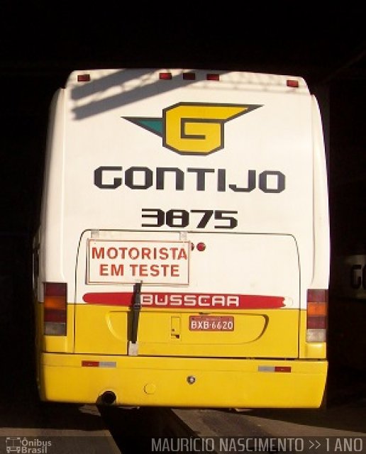 Empresa Gontijo de Transportes 3875 na cidade de Contagem, Minas Gerais, Brasil, por Maurício Nascimento. Número da foto: #2381561.