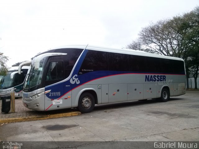 Viação Nasser 211115 na cidade de São Paulo, São Paulo, Brasil, por Gabriel Moura. Número da foto: #2381367.