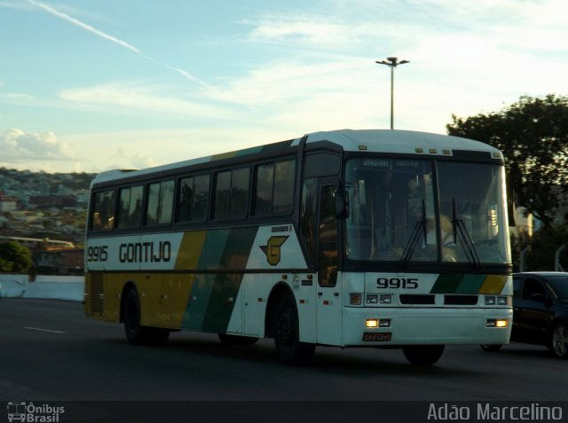 Empresa Gontijo de Transportes 9915 na cidade de Belo Horizonte, Minas Gerais, Brasil, por Adão Raimundo Marcelino. ID da foto: 2382722.