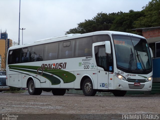 Viação Graciosa 030 na cidade de Curitiba, Paraná, Brasil, por Alexandre Rodrigo. Número da foto: #2381025.