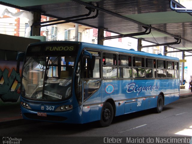 Biguaçu Transportes Coletivos Administração e Participação 367 na cidade de Florianópolis, Santa Catarina, Brasil, por Cleber  Mariot do Nascimento. Número da foto: #2381591.