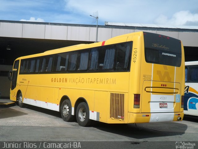 Viação Itapemirim 45261 na cidade de Camaçari, Bahia, Brasil, por Júnior  Rios. Número da foto: #2382637.