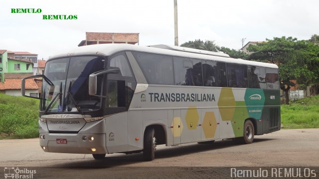 Transbrasiliana Transportes e Turismo 4611 na cidade de São Luís, Maranhão, Brasil, por Romulo de Oliveira Clementino. Número da foto: #2382452.