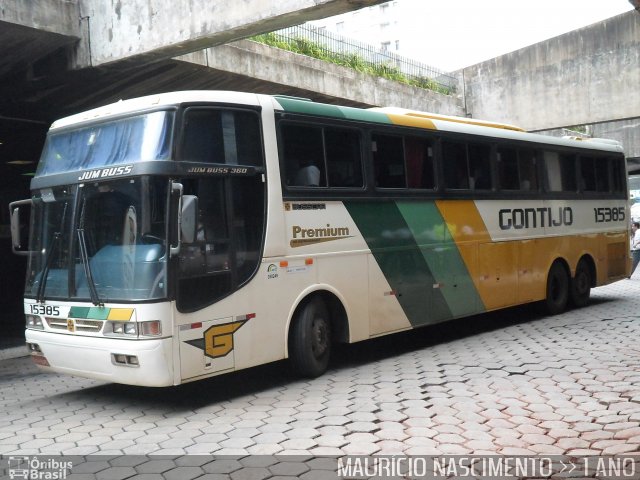Empresa Gontijo de Transportes 15385 na cidade de Belo Horizonte, Minas Gerais, Brasil, por Maurício Nascimento. Número da foto: #2381830.