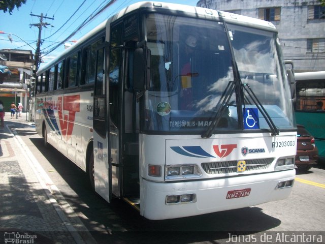 Viação Teresópolis RJ 203.003 na cidade de Guapimirim, Rio de Janeiro, Brasil, por Jonas Alcantara. Número da foto: #2384238.