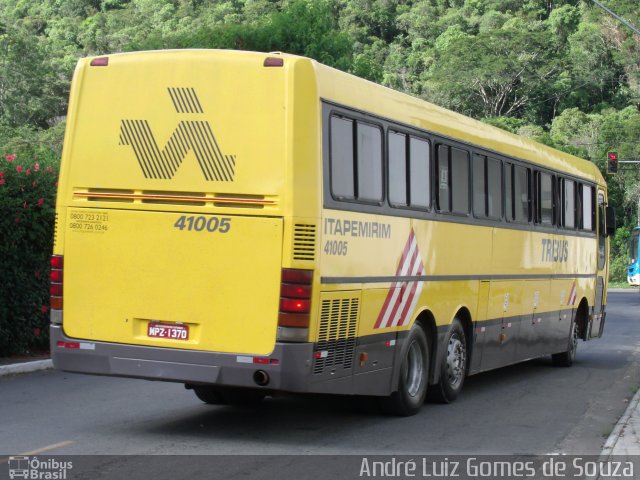 Viação Itapemirim 41005 na cidade de Juiz de Fora, Minas Gerais, Brasil, por André Luiz Gomes de Souza. ID da foto: 2384501.