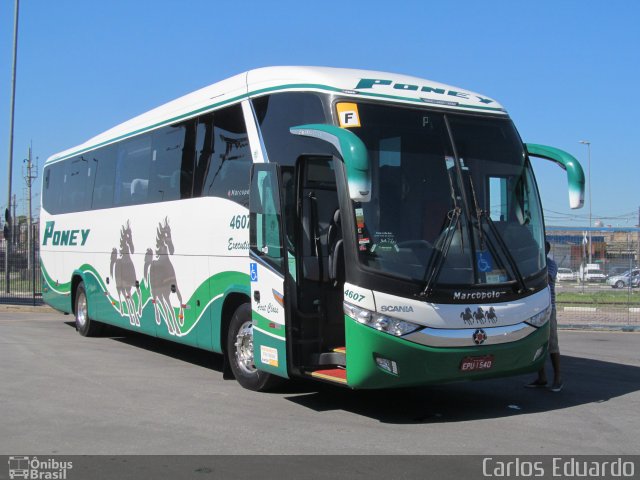 Trans Poney 4607 na cidade de Santos, São Paulo, Brasil, por Carlos Eduardo. Número da foto: #2383341.