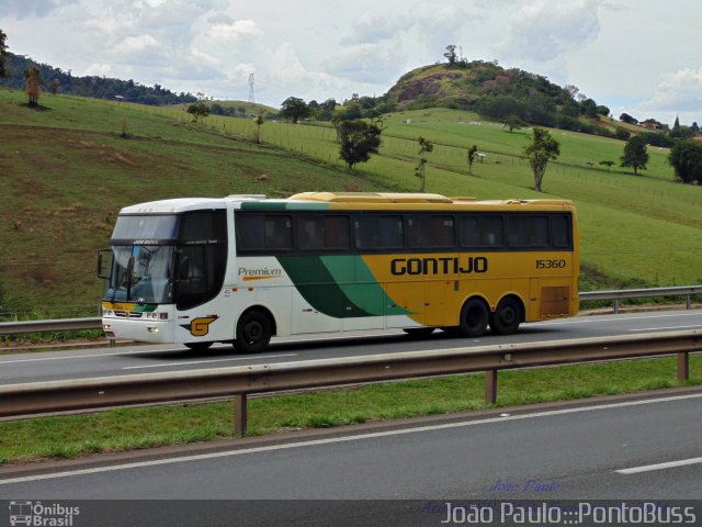 Empresa Gontijo de Transportes 15360 na cidade de Atibaia, São Paulo, Brasil, por João Paulo  dos Santos Pinheiro. ID da foto: 2383586.