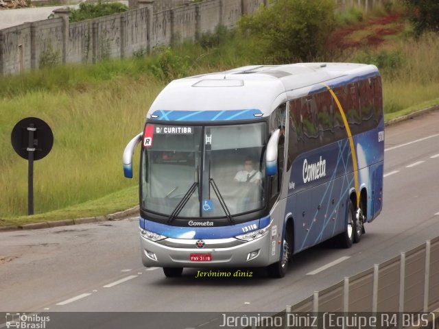 Viação Cometa 13118 na cidade de Colombo, Paraná, Brasil, por Jerônimo Diniz. Número da foto: #2383953.