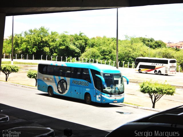 Auto Viação Progresso 6051 na cidade de Aracaju, Sergipe, Brasil, por Sergio Marques . ID da foto: 2385459.