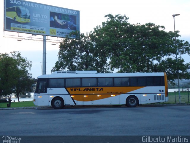 Planeta Transportes Rodoviários 1617 na cidade de Vitória, Espírito Santo, Brasil, por Gilberto Martins. ID da foto: 2386092.