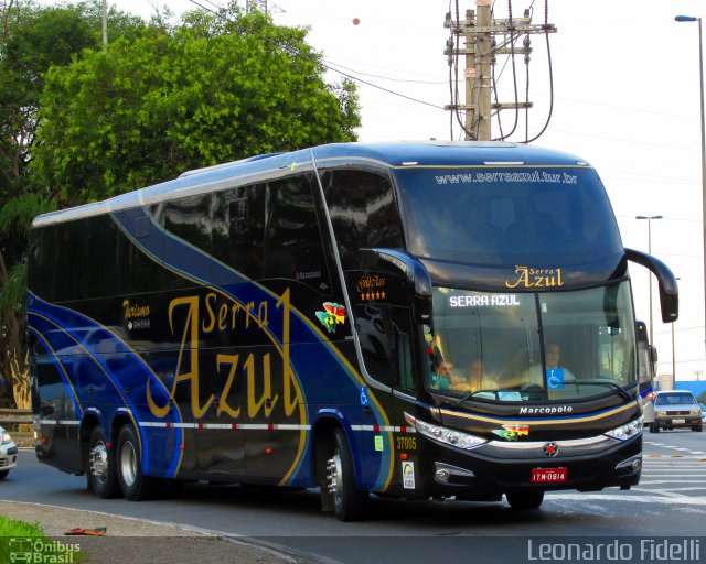Serra Azul Turismo 37005 na cidade de São Paulo, São Paulo, Brasil, por Leonardo Fidelli. Número da foto: #2385926.