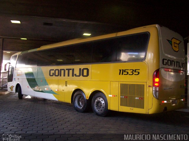 Empresa Gontijo de Transportes 11535 na cidade de Belo Horizonte, Minas Gerais, Brasil, por Maurício Nascimento. ID da foto: 2386490.