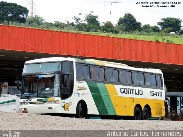 Empresa Gontijo de Transportes 15470 na cidade de João Monlevade, Minas Gerais, Brasil, por Antonio Carlos Fernandes. Número da foto: #2385098.