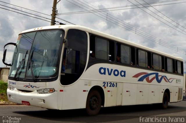 AVOA - Auto Viação Ourinhos Assis 21261 na cidade de Assis, São Paulo, Brasil, por Francisco Ivano. Número da foto: #2386511.