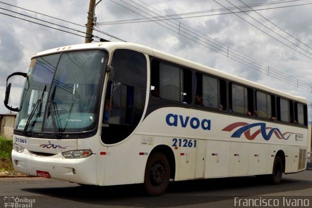 AVOA - Auto Viação Ourinhos Assis 21261 na cidade de Assis, São Paulo, Brasil, por Francisco Ivano. ID da foto: 2386511.