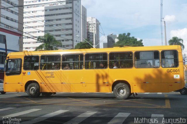 Viação Cidade Sorriso GC001 na cidade de Curitiba, Paraná, Brasil, por Matheus  Augusto. ID da foto: 2387716.