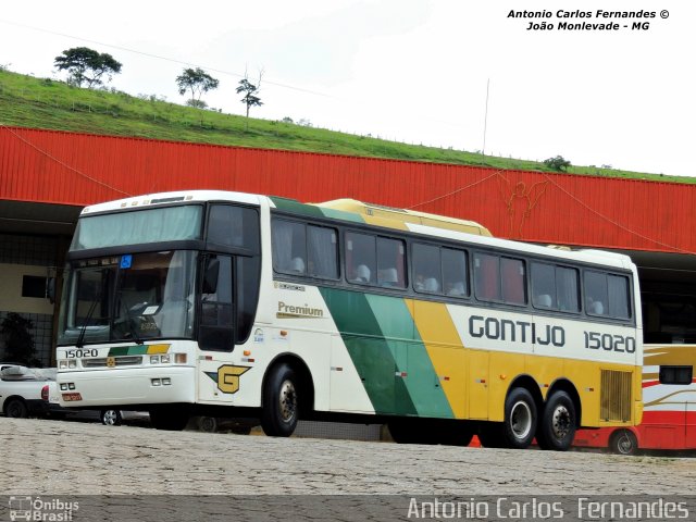 Empresa Gontijo de Transportes 15020 na cidade de João Monlevade, Minas Gerais, Brasil, por Antonio Carlos Fernandes. Número da foto: #2387454.