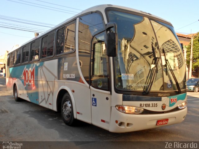 Auto Viação 1001 RJ 108.335 na cidade de Rio de Janeiro, Rio de Janeiro, Brasil, por Zé Ricardo Reis. Número da foto: #2387124.