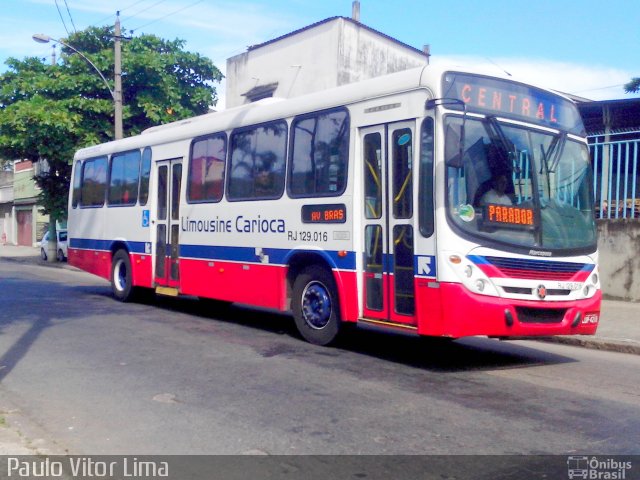 Empresa de Transportes Limousine Carioca RJ 129.016 na cidade de Rio de Janeiro, Rio de Janeiro, Brasil, por Paulo Vitor Lima. Número da foto: #2387766.
