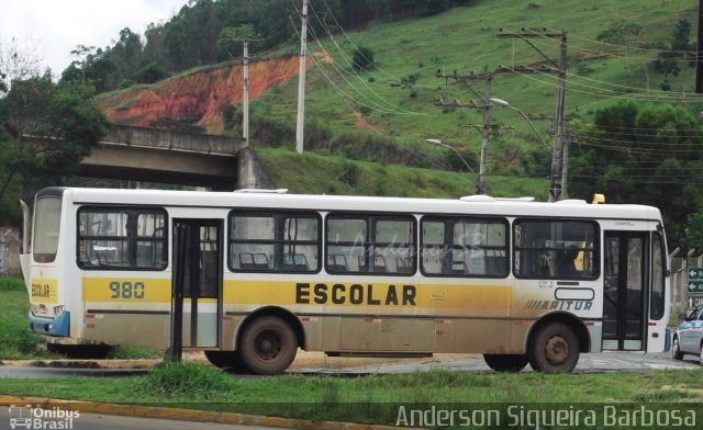 Aritur Transporte e Turismo 980 na cidade de Colatina, Espírito Santo, Brasil, por Anderson Siqueira Barbosa. Número da foto: #2387787.